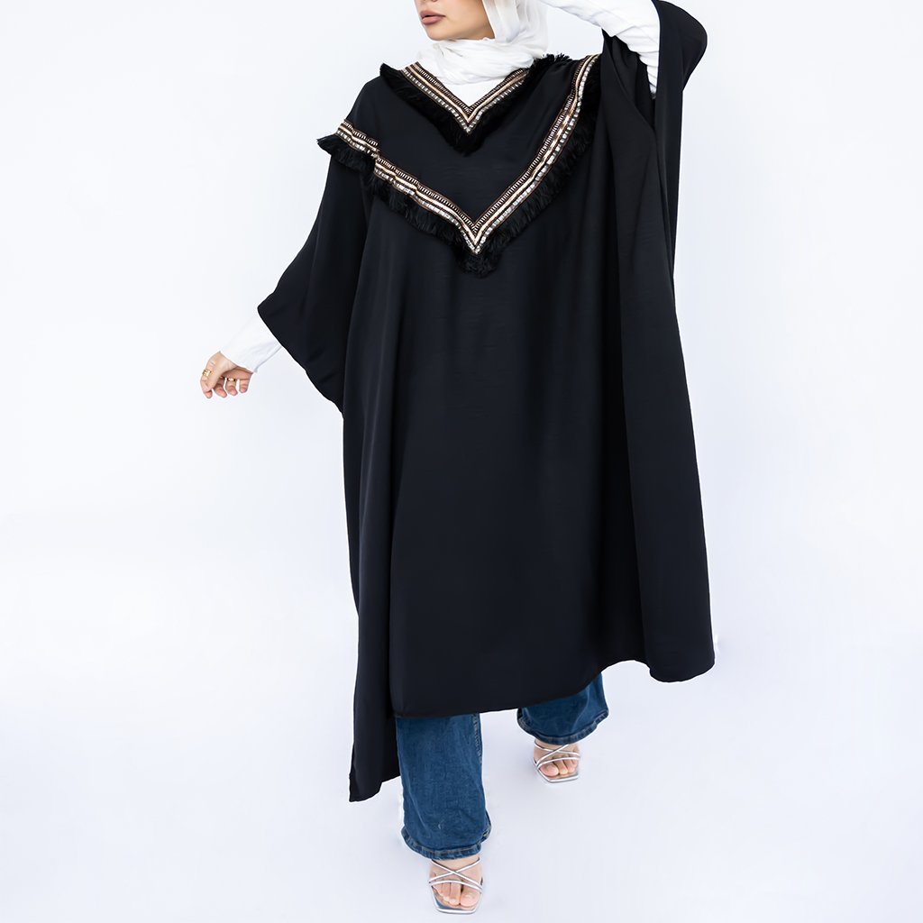 Enchanted V-Neck Cape