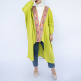 Colorful Cascade High-Low Kaftan